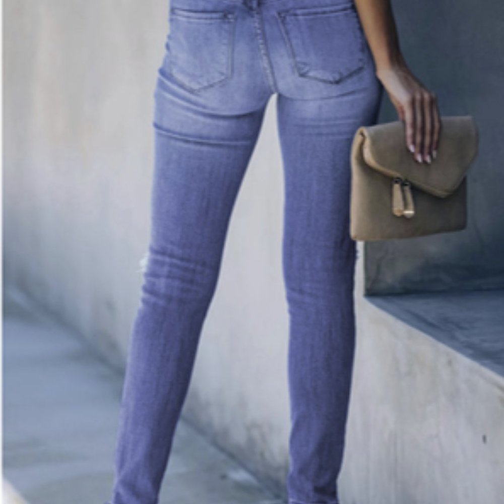 Leopard Print Jean - Picture 5 of 5